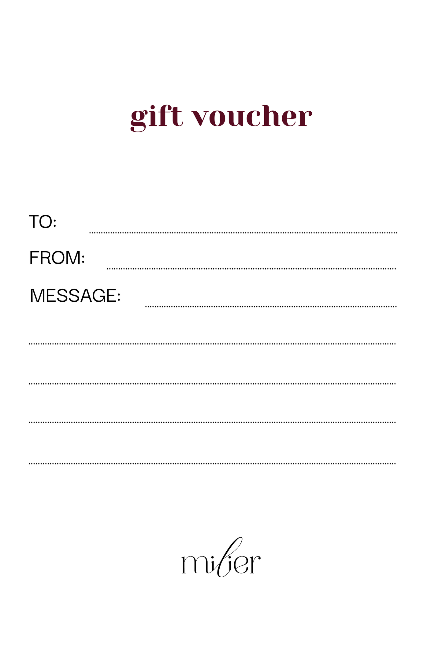 gift card